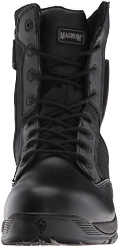 magnum strike force 8.0 side zip waterproof boots black