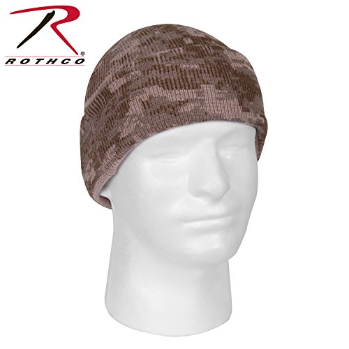 Rothco Deluxe Camo Watch Cap, Desert Digital Camo