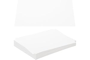 PATIKIL Lot de 40 feuilles épaisses en aggloméré de 30,5 x 20,3 x 0,1 cm, 15 pt, fournitures de reliure robustes pour couvert