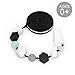 Baby Teething Toys, Soft and Highly Recommended by Moms, Highly Effective Pain Relief Cookie Teether Chew Beaded with Pacifier Clip, Natural Organic Freezer, BPA & Phthalates Free, FDA Compliant