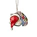 Enesco Jim Shore Heartwood Creek Kitten on Pillow Stone Resin, 3.25” Hanging Ornament, Multicolor