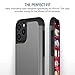 Protanium Case Designed for Apple iPhone 11 Pro Case (2019) (5.8-inch) Heavy Duty Protection/Shock Absorption/Dual Layer TPU/Rigid Back Armor/Scratch Resistant/Reinforced Corner Frame - Gunmetal