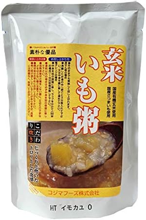 Amazon コジマフーズ 玄米いも粥 0g ヶケース販売品 コジマフーズ おかゆ 雑炊 通販
