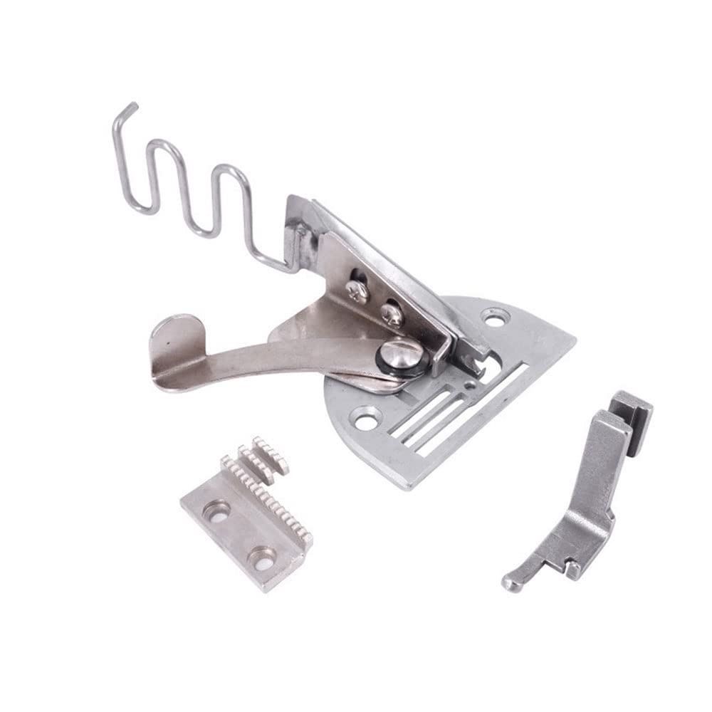 Curve Bias Edge Binder, Adjustable Compatible 4-Fold Sewing Machine Folder Binding Attachment for Lockstitch Machine (36mm-10mm)