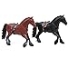 Migration Play Farm Toys 20 Piece Toy Farm Animals Set, Animal Pen, Horses, Cows, Sheep, People, Farm Tools Farm Equipment Accessories