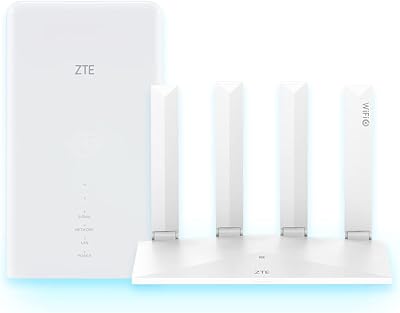 ZTE MC889 5G Outdoor Antenna & WiFi 6 Router T3000 CPE 128 User