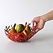 Alessi Mediterraneo 8-1/4-Inch Fruit Holder, Red