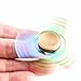 Hand Spinner,Metal 3D Ultra Durable Triangle Hand Spinner EDC Fidget Spinner Toy Fingertip Gyro for For ADD, ADHD, Anxiety, Made High Speed - Up to 5 Mins Children (Rainbow)