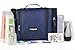 Hanging Toiletry Bag: InsigniaX Cosmetic Organizer For Adults Folded Size: H: 9.8