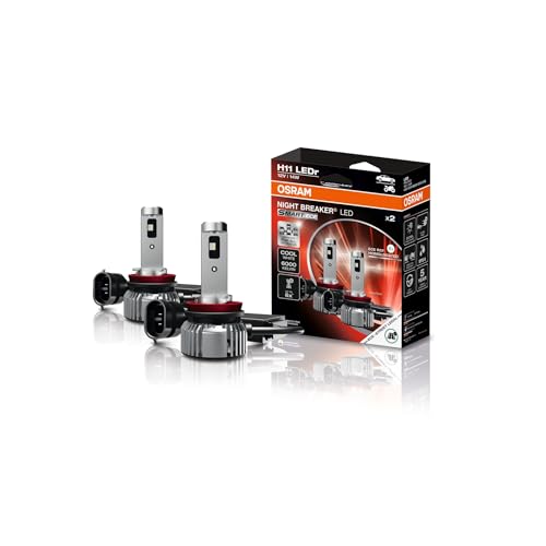 OSRAM NIGHT BREAKER LED SMART ECE H11, ECE R37 homologated LED retrofit lamp, high/low/fog beam, no certificate necessary, 6000K, 12V