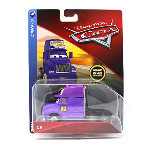 Disney Pixar Cars CB Transberry Juice Semi Truck #63 Dinoco 400