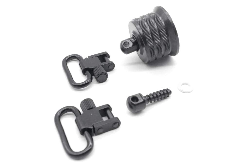 TRIROCK Quick Detachable 1.0" Magazine Cap Sling Swivel Set For 12 Gauge Browning BPS/A5 Guns- S-8302