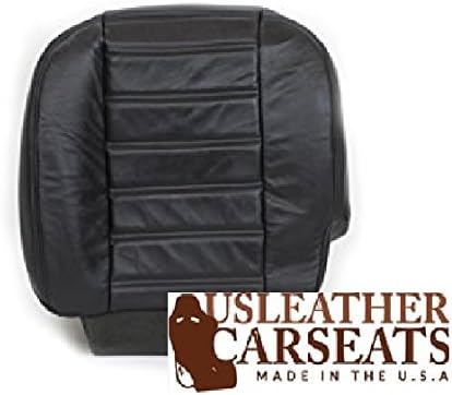 03-07 Hummer H2 SUV TV/DVD Rims Bose *Driver Bottom Leather Seat Cover Black*