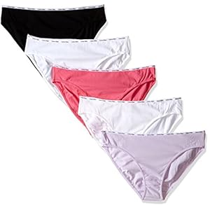 Calvin Klein Women's Cotton Stretch Logo Bikini Panty 5 Pack
