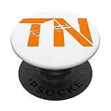 Tennessee TN State Outline Orange Cheer Sports Fan