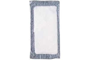 Black 4" x 7" Absorbent Meat, Fish and Poultry Pad 40 Grams - 2000/Case