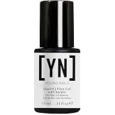 Young Nails ManiQ Fiber Gel with Keratin, Milky White, 1/3 Oz