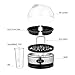 Egg Cooker, Aicok 7 Egg Capacity Egg Boiler, Soft Hard Boiled Egg Maker Included Steamer Poacher Removable Tray Rapid Egg Steamer Auto Shut Off Feature