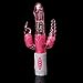 Jiayangju Big Size Thrusting Monster Fluttering Rabbit Body Msaager - 4 Rotating & 12 Vibrating Multispeed Versatility Wand for Women