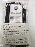 Joy Fish 8 Inch Nylon Cable Ties Wire Ties (Set Of 100PCs,Black)