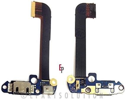 ePartSolution_Micro USB Charger Charging Port Flex Cable Dock Connector USB Port for HTC One M7 801e Replacement Part USA Seller