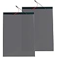 Filmbase Smart Film PDLC Switchable Smart Film Adhesive Smart Glass Film for Meeting Room Office Home etc. A4 Size (Grey)