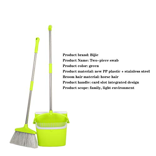 Nesee Extendable Broom and Dustpan Set,Self-Cleaning Broom Bristles Ideal for Kitchen, Home and Lobby Broom and Dustpan Combo （Ship from US） (B) - Thumbnail 5