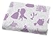 Jay Franco Belle En Rose Beauty and The Beast, Twin Sheet Set White