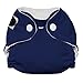 Imagine Baby Products Newborn Stay Dry All-in-One Snap Diaper, Navy Fleet