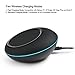 Fast Wireless Charger, iXCC QI Fast Charging Pad for Samsung Galaxy S7 / S7 Edge / S6 Edge Plus/ Note 5 and Other Devices - Black