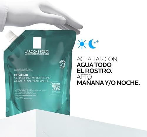 GEL MICRO-ESFOLIANTE PURIFICANTE EFFACLAR ECO-REFILL 400ML LA ROCHE-POSAY