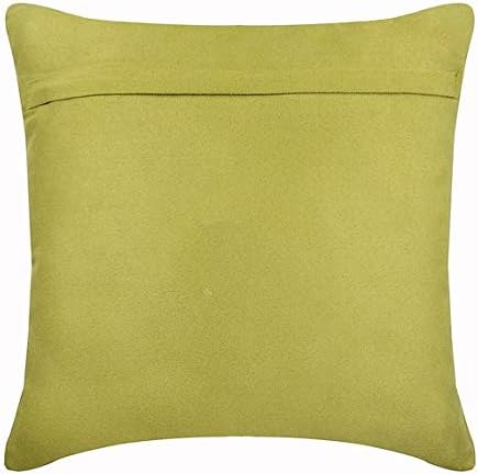 Amazon Com Pillow Covers 22x22 Inch 55x55 Cm Apple Green Throw