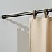 iDesign Cameo Metal Extra Large Expandable Constant Tension Shower Curtain Rod for Master, Guest, Kids' Bathroom, Adjustable from 78-108