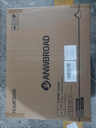 ANWBROAD Watch Winder for Automatic Watches 4+6 Watch Rotator and Storages with Super Quiet Motor LED Backlight Watch Turner Piano Paint Watch Turner 4 Rotating Modes UJWW002R