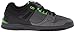 DC Men's Stag 2 Skate Shoe, Black/Dark Shadow/Green, 6 M US