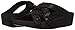 FitFlop Women's Slinky Rokkit Criss-Cross Slide Sandal, Black, 7 M US
