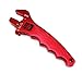 Adjustable Aluminum Lightweight Wrench Fitting Tools (Red)