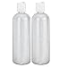 MoYo Natural Labs 32 oz Refillable Bottles, Empty Shampoo Containers with Disc Caps, One Quart Travel Bottles, BPA Free HDPE Plastic Squeezable Toiletry/Cosmetics Bottle