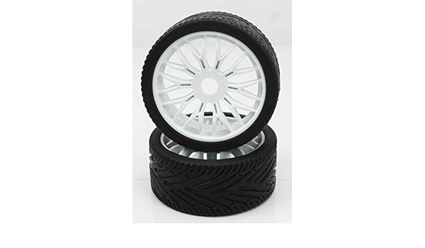 Ruedas Rally Game 1/8 Universales Blancas: Amazon.es ...
