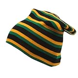 Rasta Long Beanies-Black YG W28S15C