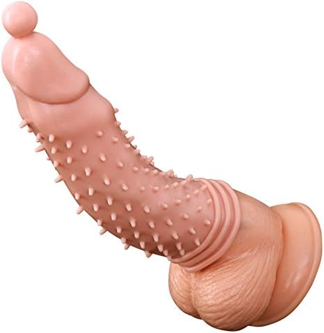 Dzxxxx Stretchy Moving Male Extension Extender Sleeve Sheath Cage for Men