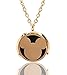 FIKA Mickey Mouse Aromatherapy Essential Oils Necklace Pendant Air Freshener Locket Pads Included Gold
