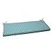 Pillow Perfect Indoor/Outdoor Hockley Bench Cushion, Teal