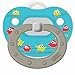 NUK Translucent Pacifier, 6-18 Months, Boy, 2 pk