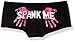 Hot Leathers PTB7068 Black, M Spank Me Ladies Boy Shorts (Black, Medium)
