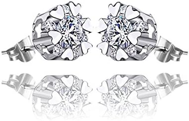 ER1210087C1 New Style Silver Diamonds Women's Earring