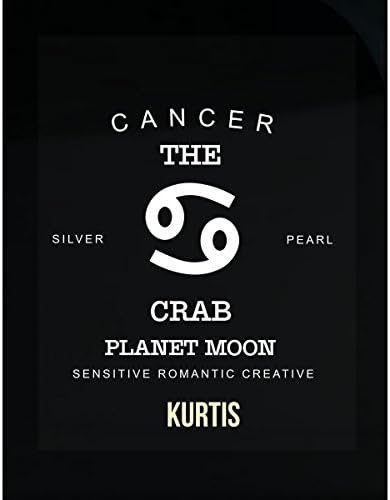 Namska Kurtis I Am Cancer The Crab - Man - Sticker