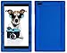 Bobj Rugged Case for Lenovo Tab 4 8 inch only TB-8504F or TB-8504X (NOT for TB-8304F or Plus Model TB-8704) - BobjGear Custom Fit - Patented Venting - BobjBounces Kid Friendly (Batfish Blue)