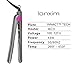 Lanxim Professional Argan Oil Flat Iron 1 Inch Auto Shut Off Ceramic Tourmaline Hair Straightener Set with Travel Bag Hair Clips Glove Argan Oil Floating Plates No Hurting Hair Straightening iron