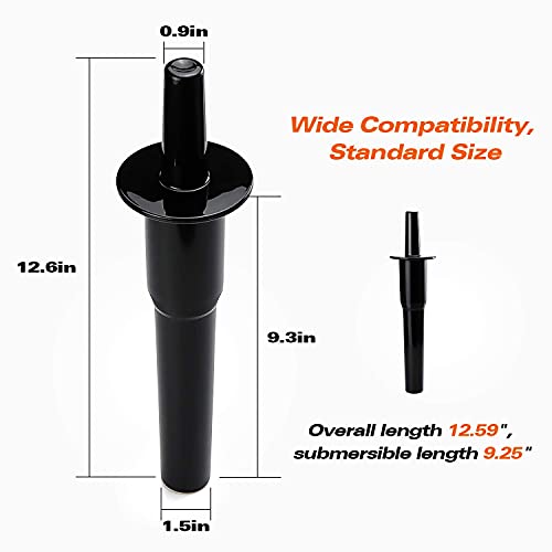 Funmit Classic Blender Tamper Tool Plastic Stick Plunger Replacement for Vitamix Mixer Blenders